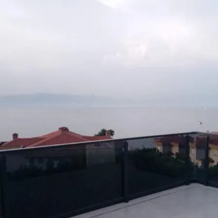 Full Deniz Manzarali, Havuzlu, Jakuzili Dubleks Apartament Mudanya